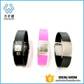 Silicone Stainless Steel Emergency Id Sports Bracelet